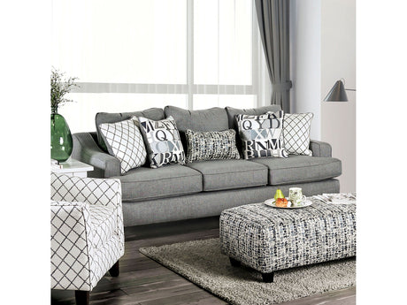 Verne Bluish Gray Sofa - Ornate Home
