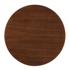 Verne Gold/Walnut 35" Dining Table - Ornate Home