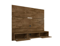 Vernon 62.99 Floating Entertainment Center in Rustic Brown - Ornate Home