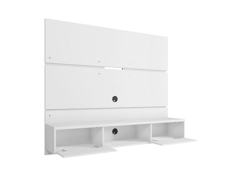 Vernon 62.99 Floating Entertainment Center in White - Ornate Home
