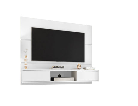 Vernon 62.99 Floating Entertainment Center in White - Ornate Home