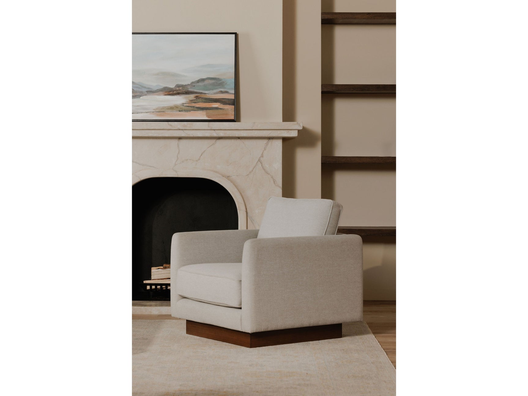 Vernon Grey Accent Chair - Ornate Home