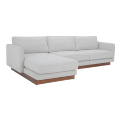 Vernon Grey Left Sectional - Ornate Home