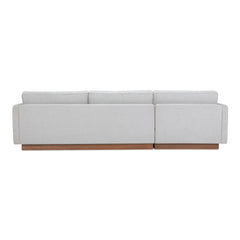 Vernon Grey Left Sectional - Ornate Home