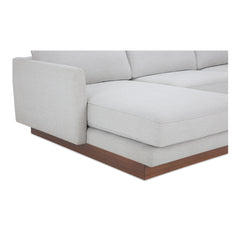 Vernon Grey Left Sectional - Ornate Home