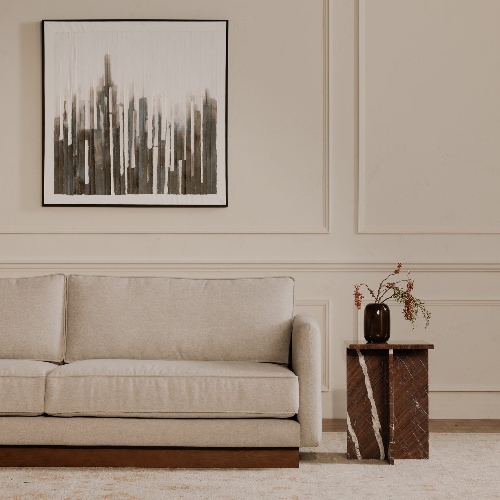 Vernon Grey Sofa - Ornate Home