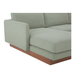 Vernon Sage Left Sectional - Ornate Home