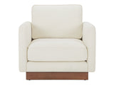 Vernon White Accent Chair - Ornate Home