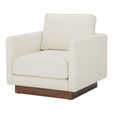 Vernon White Accent Chair - Ornate Home