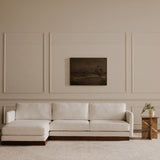 Vernon White Left Sectional - Ornate Home