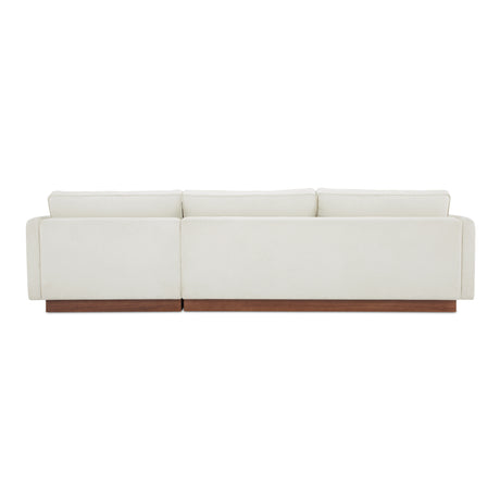 Vernon White Right Sectional - Ornate Home