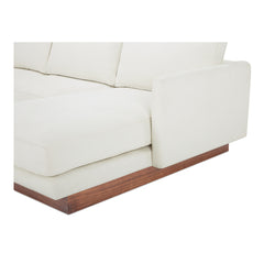 Vernon White Right Sectional - Ornate Home