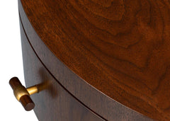 Vero Brown Side Table - Ornate Home