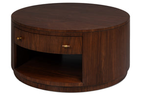 Vero Dark Walnut Cocktail Table - Ornate Home