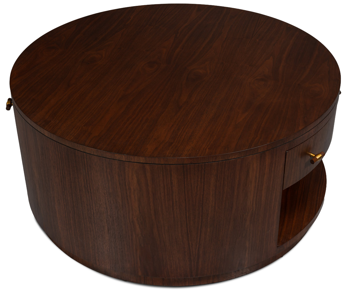 Vero Dark Walnut Cocktail Table - Ornate Home