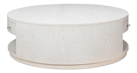 Vero White Cocktail Table - Ornate Home