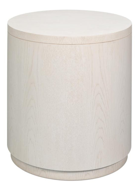 Vero White Side Table - Ornate Home