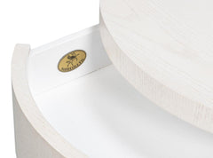 Vero White Side Table - Ornate Home