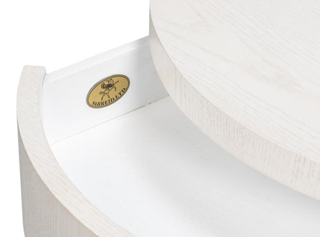 Vero White Side Table - Ornate Home