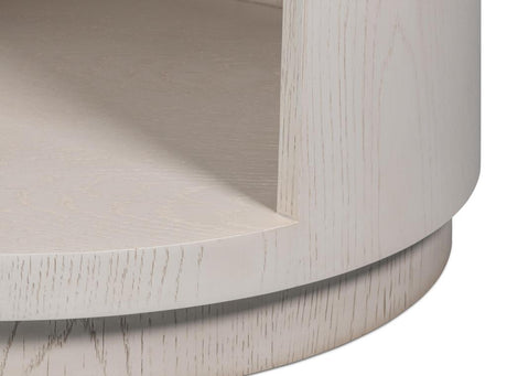 Vero White Side Table - Ornate Home