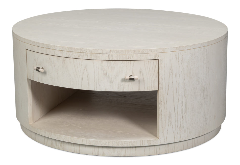 Vero Working White Cocktail Table - Ornate Home