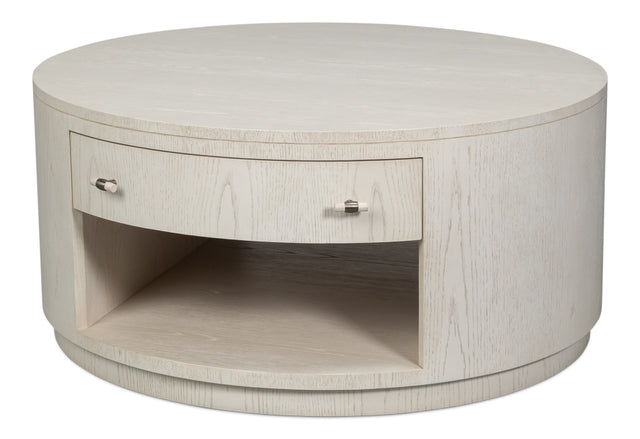 Vero Working White Cocktail Table - Ornate Home