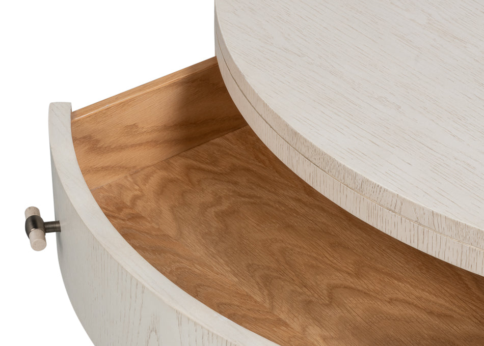 Vero Working White Cocktail Table - Ornate Home