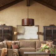 Verona Cognac 20" Chandelier