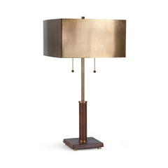 Verona Cognac 27" Twin Pull Table Lamp