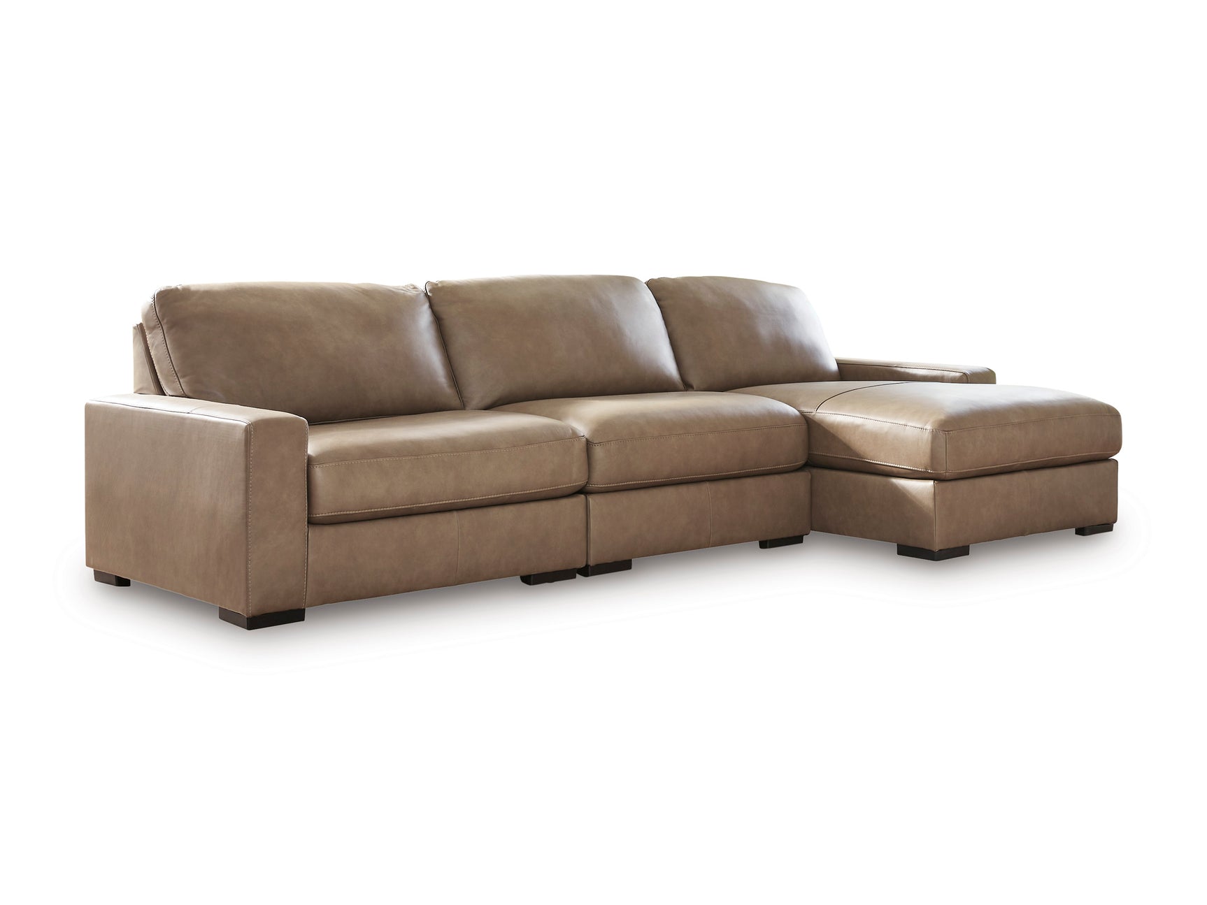Veronella Sahara 3-Piece Sectional with Right Chaise - Ornate Home