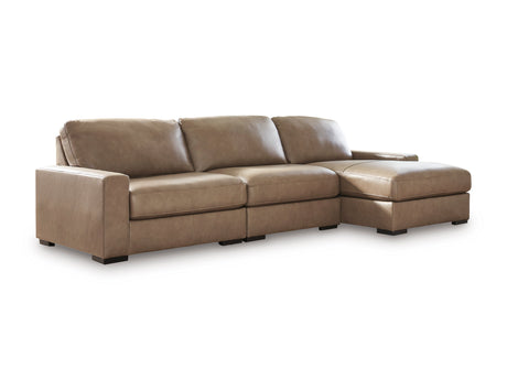 Veronella Sahara 3-Piece Sectional with Right Chaise - Ornate Home