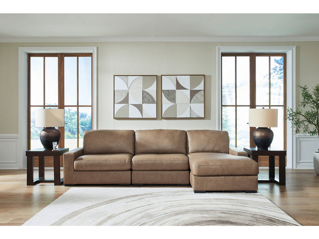 Veronella Sahara 3-Piece Sectional with Right Chaise - Ornate Home