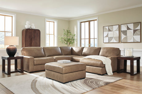 Veronella Sahara 5-Piece Sectional with Right Chaise - Ornate Home