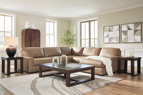 Veronella Sahara 5-Piece Sectional with Right Chaise - Ornate Home