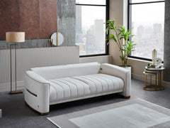 Veronica Cream Living Room Set - Ornate Home