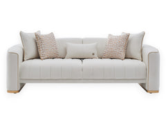 Veronica Cream Living Room Set - Ornate Home