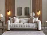 Veronica Cream Living Room Set - Ornate Home