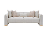 Veronica Cream Living Room Set - Ornate Home