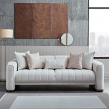 Veronica Cream Living Room Set - Ornate Home