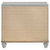 Veronica Light Silver Nightstand - Ornate Home