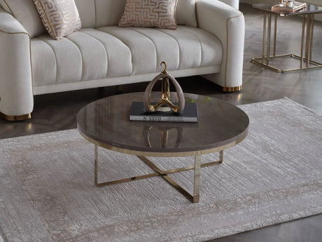 Veronica Round Coffee Table - Ornate Home