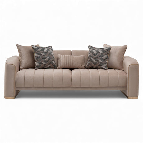 Veronica Silver Vizon Living Room Set - Ornate Home