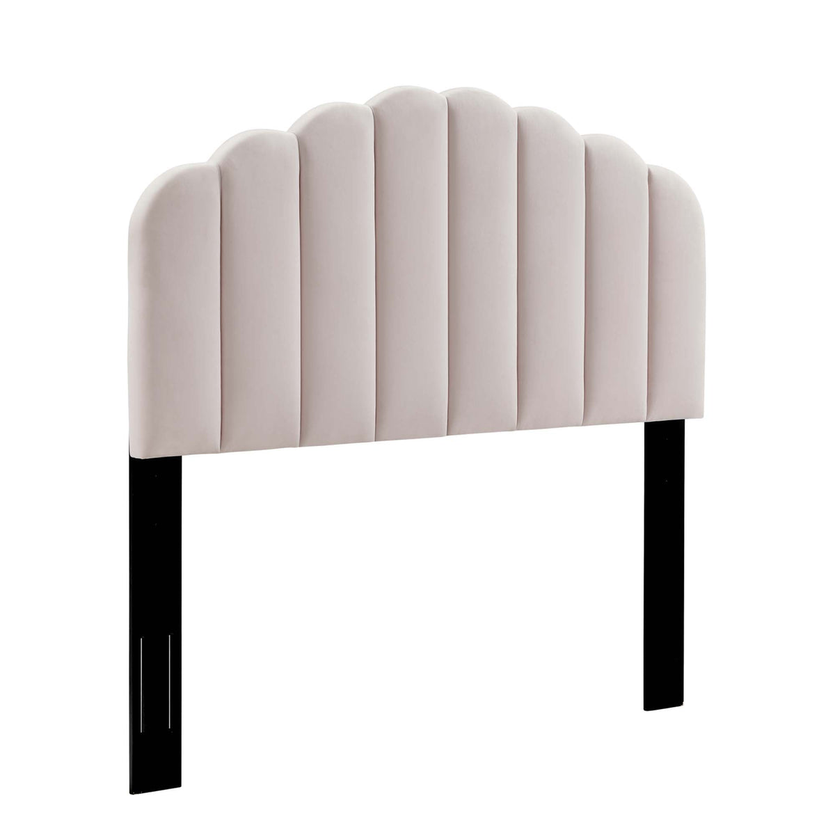 Veronique Pink Performance Velvet Twin Headboard - Ornate Home