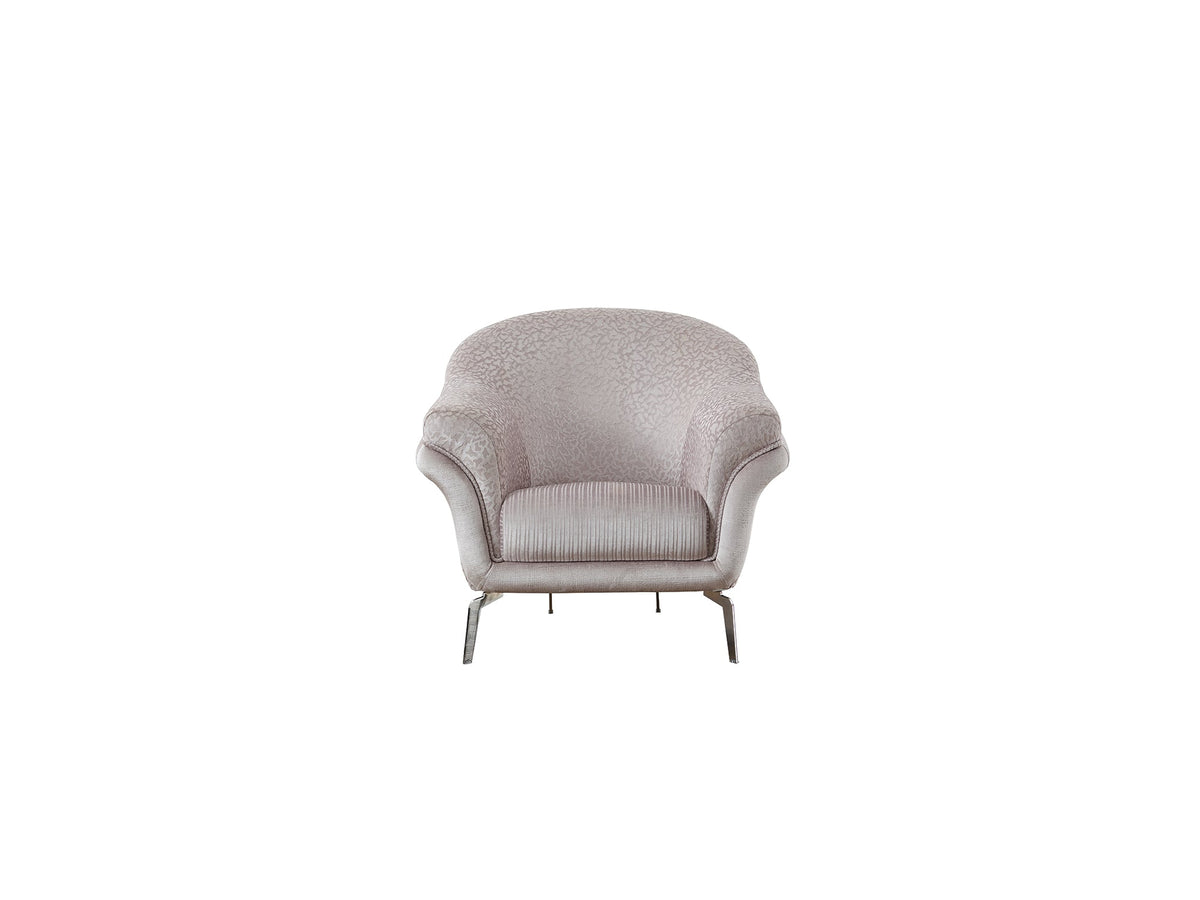 Versace Light Grey Chair - Ornate Home