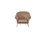 Versace Beige 3-pieces (Sofa & Loveseat & Chair) Living Room Set