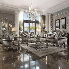 Versailles Antique Platinum Coffee Table - Ornate Home