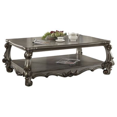 Versailles Antique Platinum Coffee Table - Ornate Home
