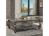 Versailles Antique Platinum Coffee Table - Ornate Home