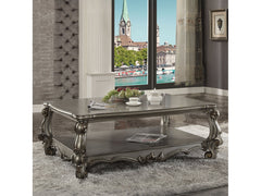 Versailles Antique Platinum Coffee Table - Ornate Home