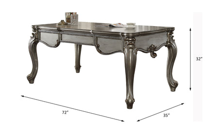 Versailles Antique Platinum Desk - Ornate Home